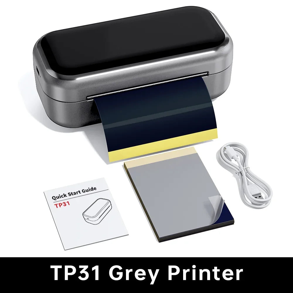Tattoo Schablonendrucker TP31 – Bluetooth Thermodrucker für 80mm Transferpapier